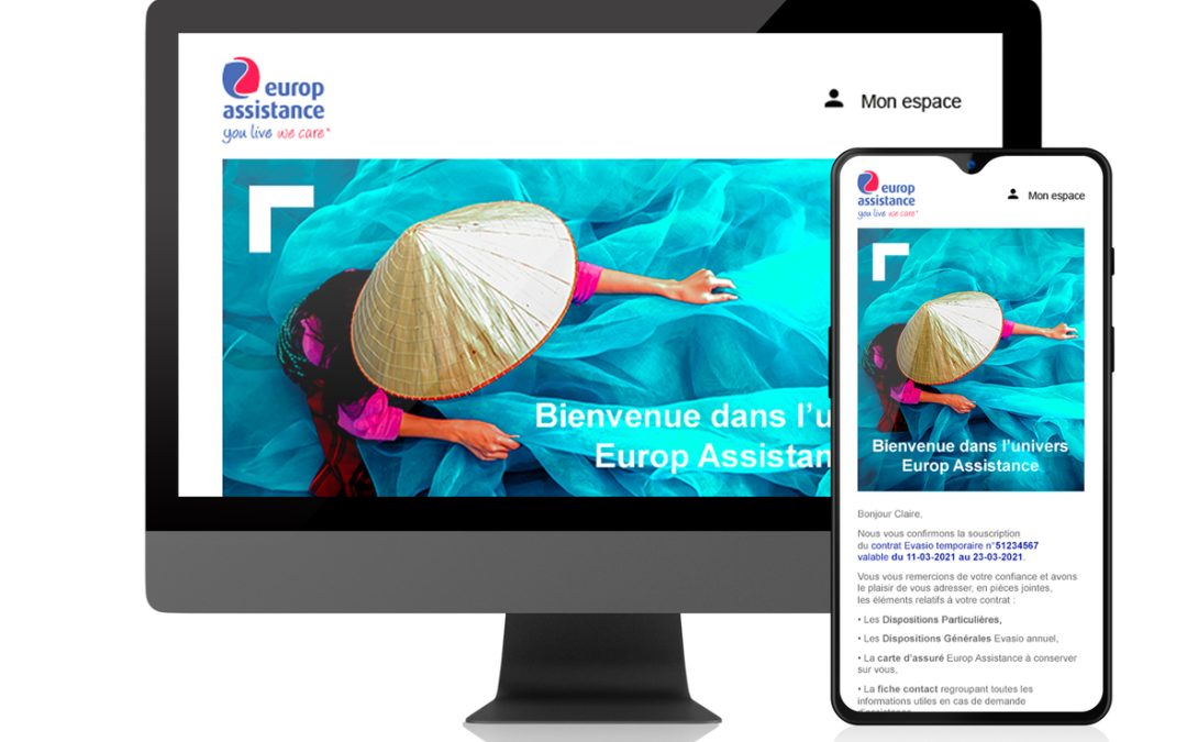 Europ Assistance | Template Newsletter